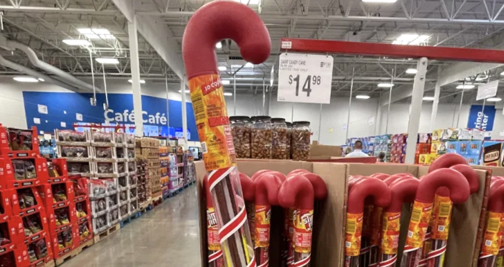 Slim Jim Giant Candy Cane Spotted at Sam’s Club – Ultimate Gift for the Hard-to-Shop-For!