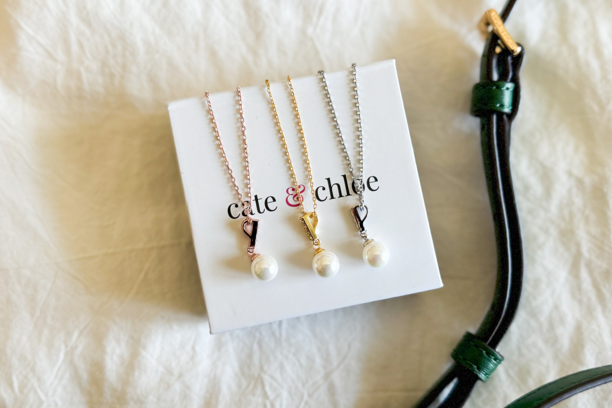 Cate & Chloe Pearl & Crystal Necklace Just $18 Shipped (Includes Gift Box!)