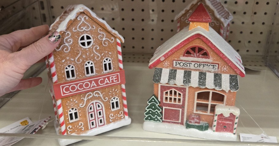 NEW Target Bullseye’s Playground Christmas Finds | $5 Light-Up Houses, $1 Ornaments, & More!