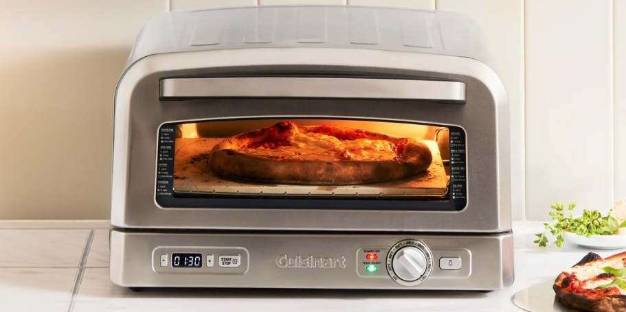 Cuisinart Pizza Oven Only $99 Shipped (Reg. $300) | Includes Pizza Stone, Peel, & Deep Dish Pan