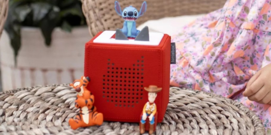 Disney Toniebox + 3 Figurines Only $59.99 Shipped on Target.com (Reg. $130)