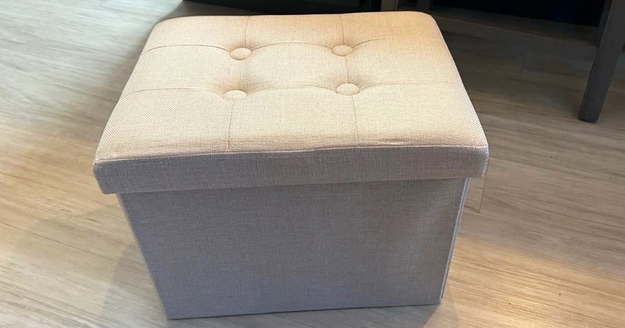 Storage Ottoman Only $10 Shipped for Amazon Prime Members (Reg. $26)