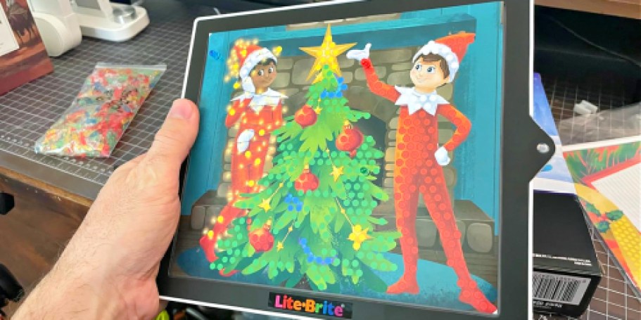 Elf on The Shelf Lite Brite Just $9.99 on Amazon (Reg. $20)