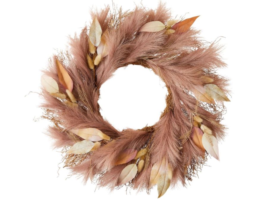 Harvest Pampas Grass Wreath