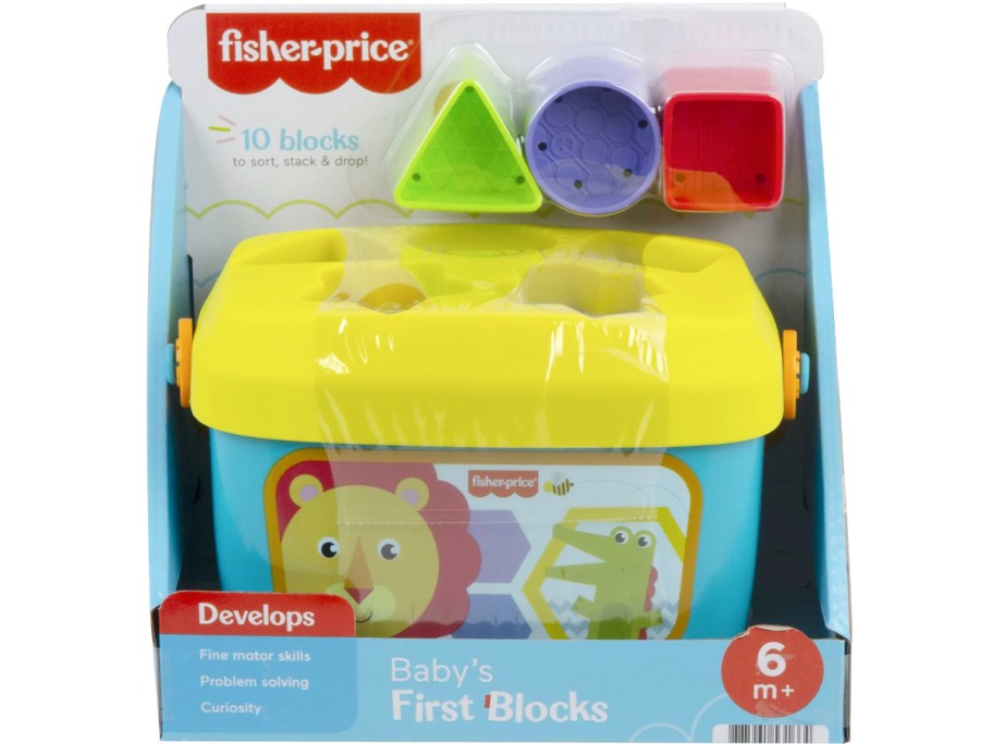 fisher price first blocks toy in box