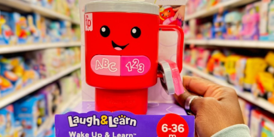 Fisher Price Laugh & Learn Coffee Mug Just $7.49 on Target.com | Fun Holiday Gift!