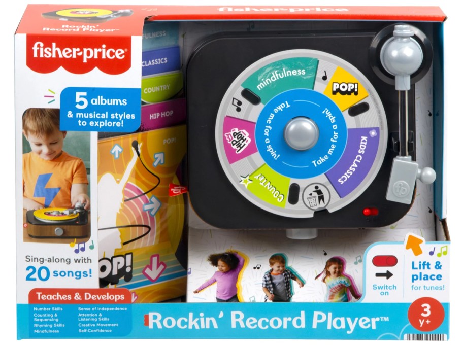 fisher price rockin record player