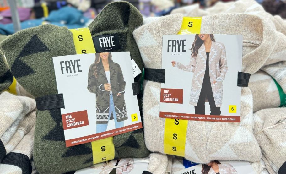 12 New at Costco Finds: FRYE Cardigans, Häagen Dazs Peppermint Bark Bars, & More!