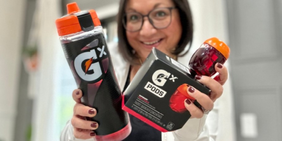 Personalized Gatorade Gx Bottle Only $15.99 Shipped (+ 50% Off Pods, Powders & Tablets!)