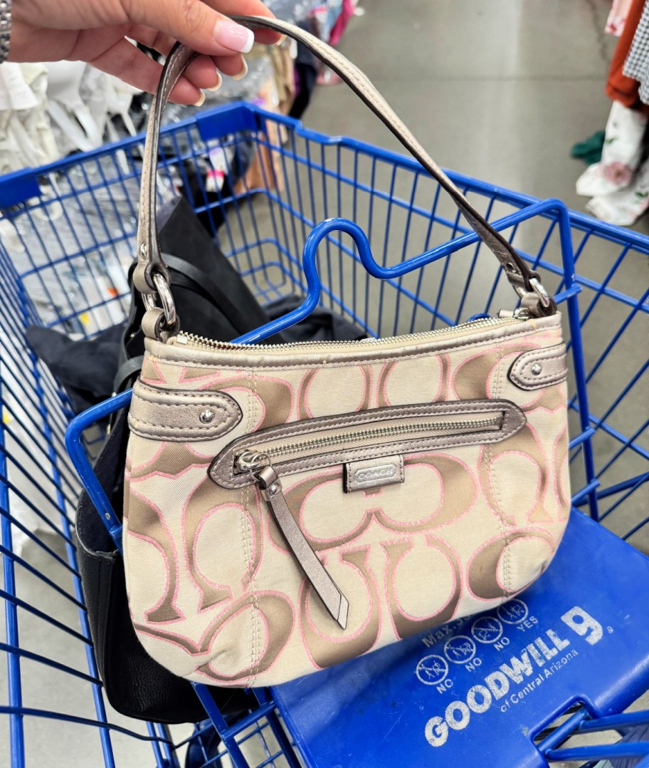 goodwill coach purse 
