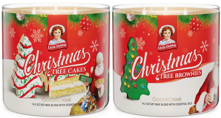 little debbie goosecreek cake and brownie candles 