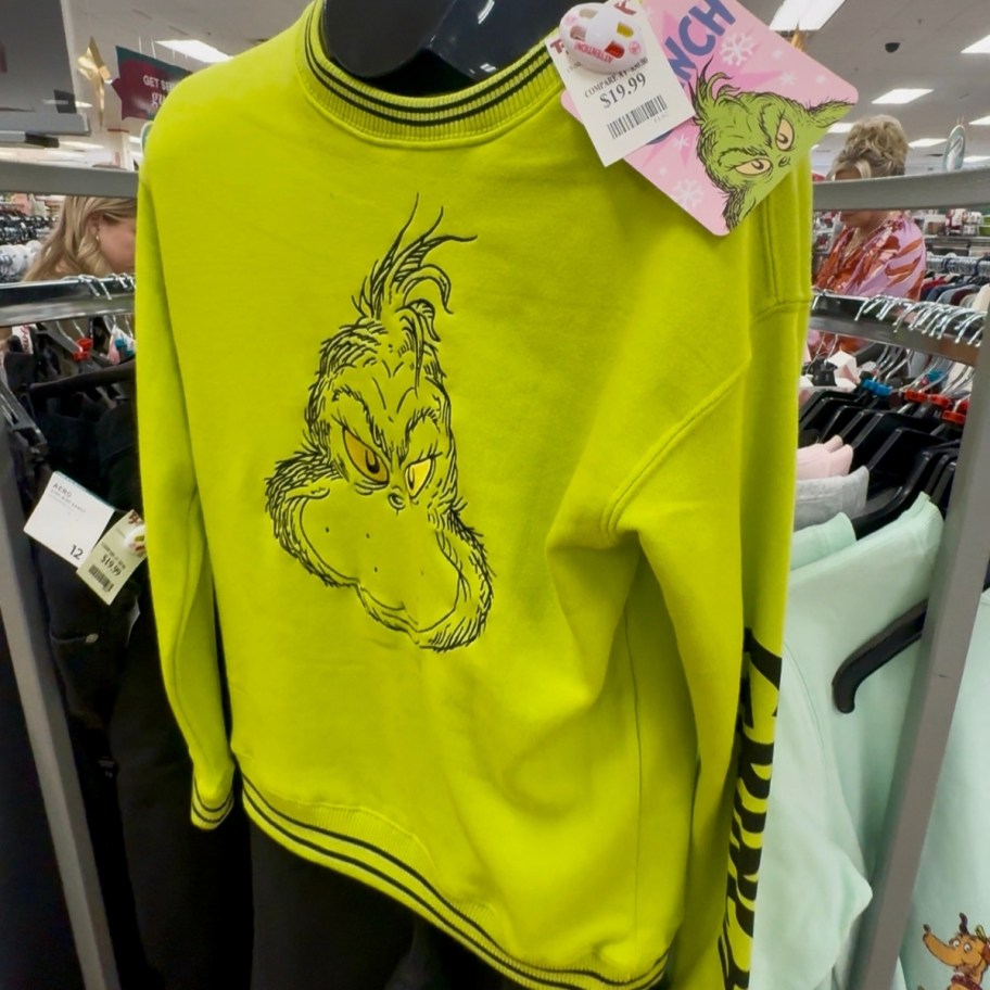 grinch christmas sweatshirt