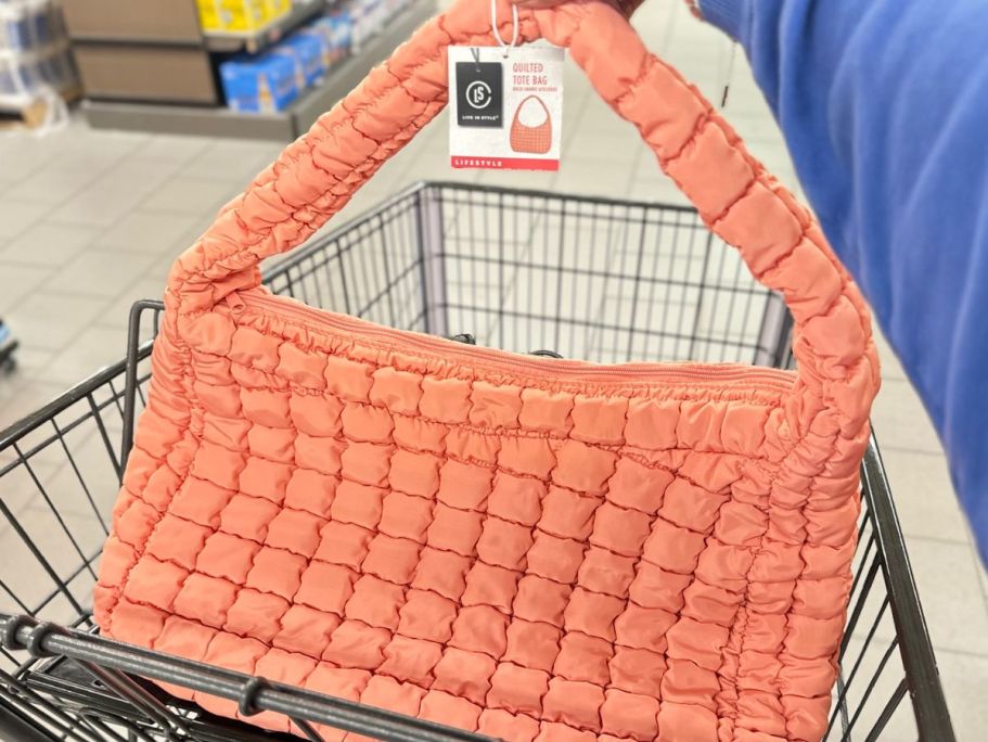 Free People Inspired Quilted Carryall ONLY $19.99 at ALDI