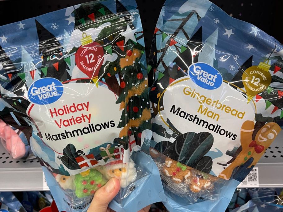 holiday shaped marshmallows