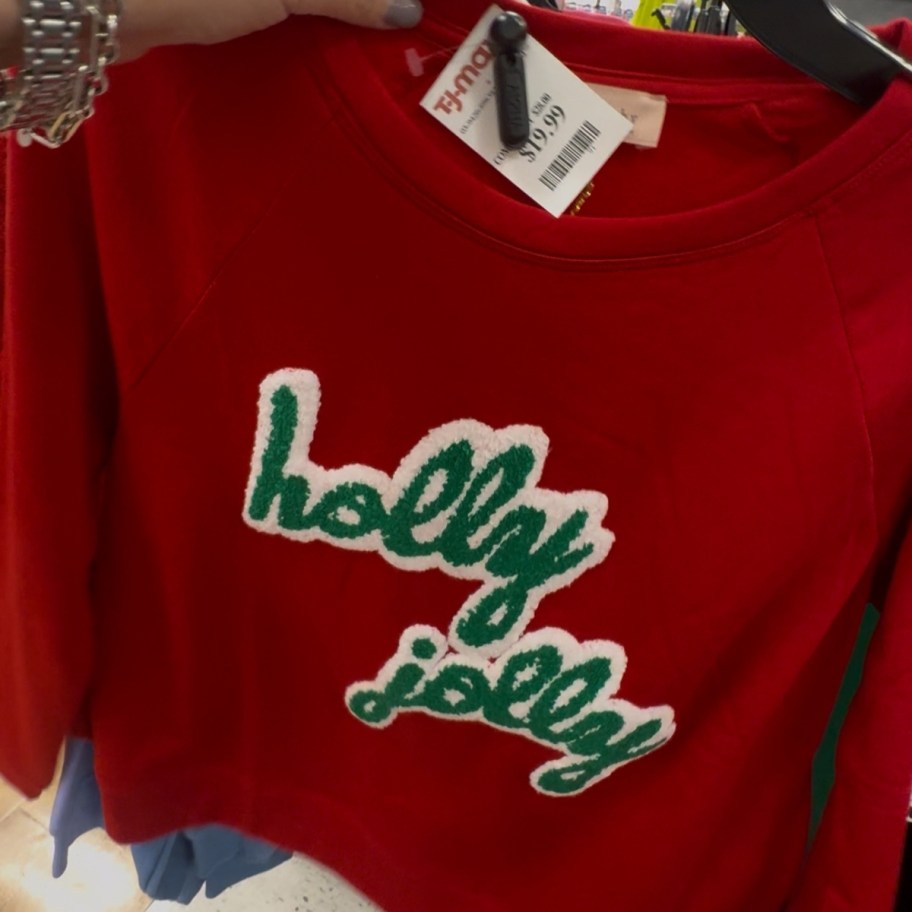 holly jollu christmas sweater
