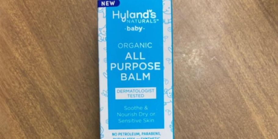 Hyland’s Baby Organic Balm Moisturizer Only $4.33 Shipped on Amazon (Reg. $15)