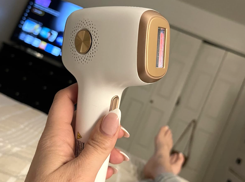 IPL Hair Remover Device $28.59 Shipped on Amazon (Get Salon Results Right at Home!)