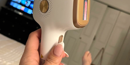 IPL Hair Remover Device $28.59 Shipped on Amazon (Get Salon Results Right at Home!)