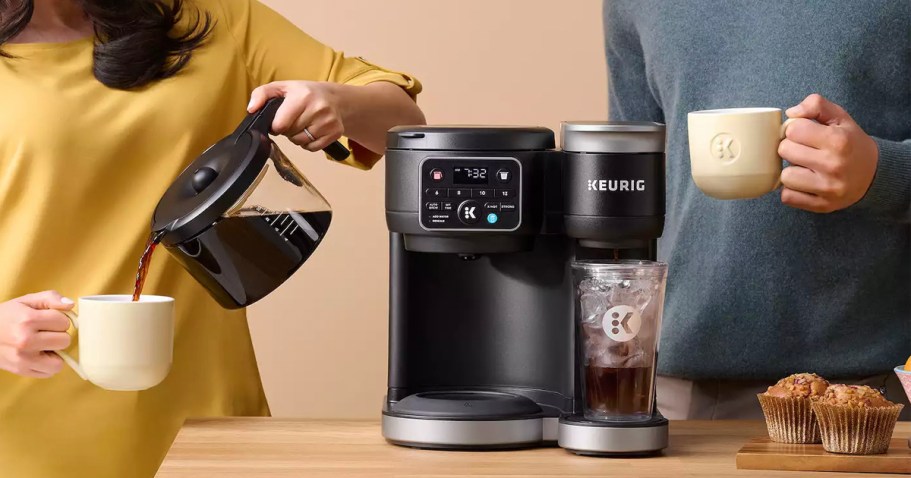 Keurig K-Duo Single Serve + Carafe Coffee Maker Only $84.99 Shipped + Earn $15 Kohl’s Cash (Reg. $240)