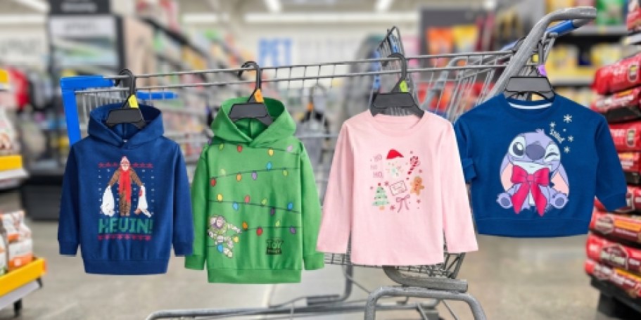 NEW Kids Christmas Clothes Have Hit Walmart (& They Are Too Cute!)