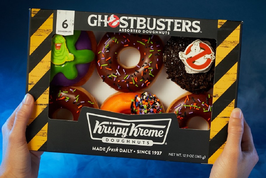 New Ghostbusters Collection at Krispy Kreme – Featuring 4 Limited-Edition Doughnuts & Drink!