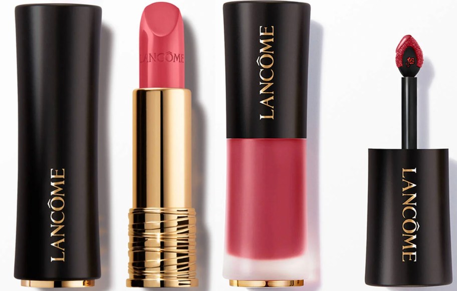 lancome lipstick and gloss 