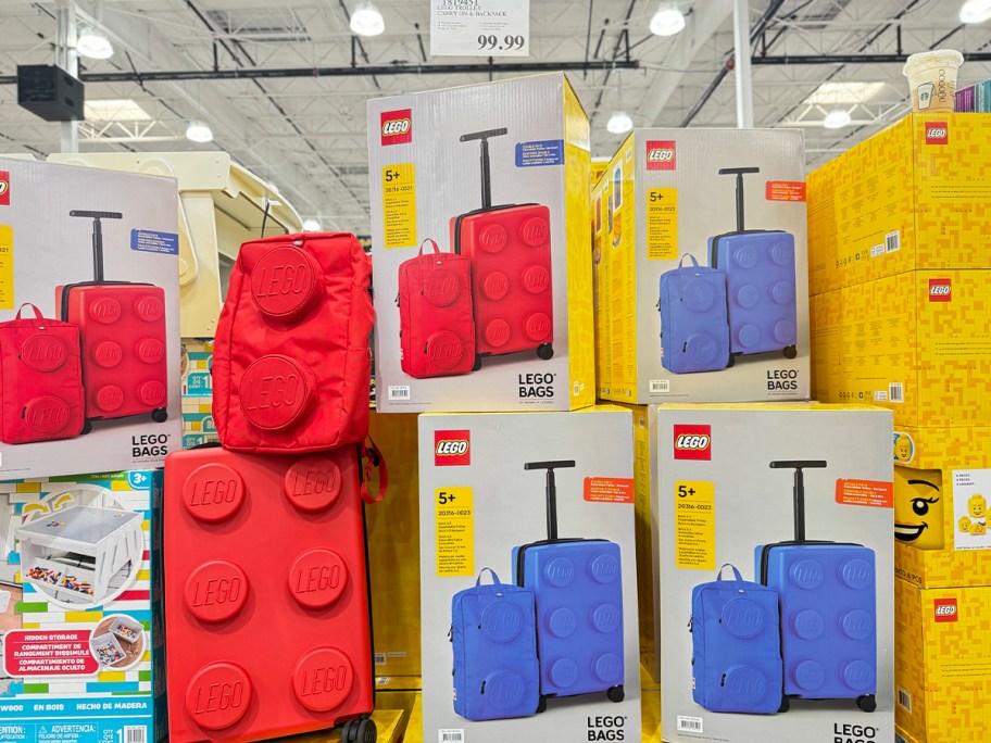 LEGO Carry On Luggage & Backpack Set Only $99.99 at Costco | Hip2Save