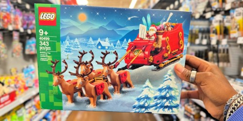 Santa’s Sleigh LEGO Set Just $25 on Amazon (Reg. $40)