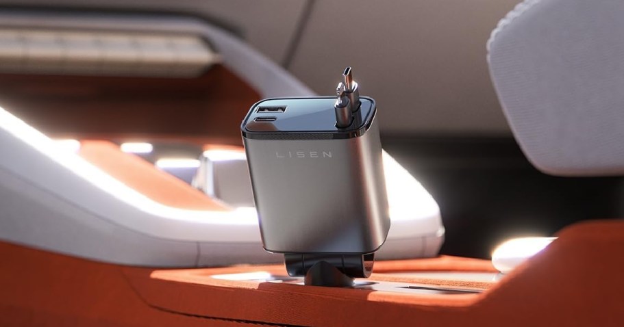 Retractable Car Charger Just $14.94 Shipped for Amazon Prime Members