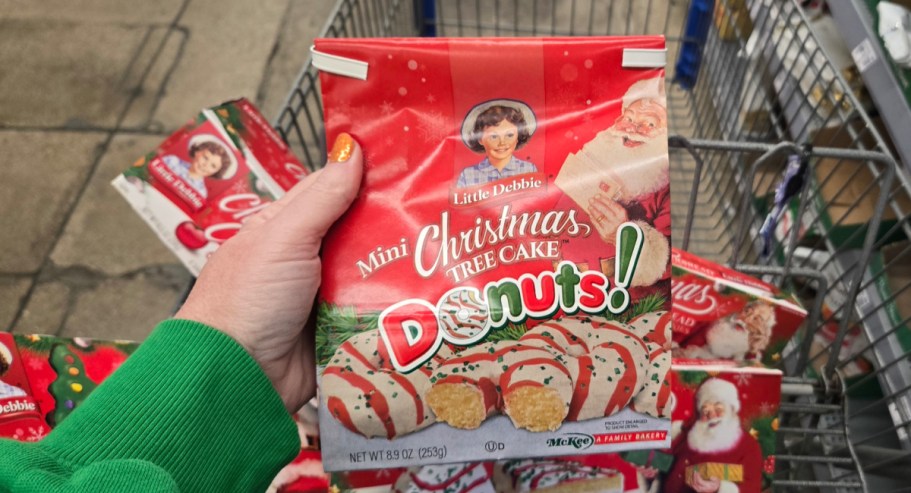 NEW Little Debbie Christmas Donuts, Mini Muffins, & More Spotted at Walmart