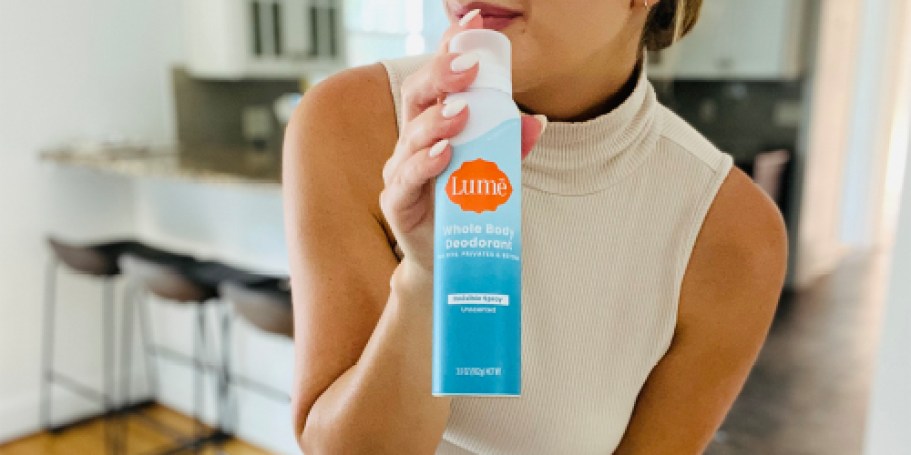 FOUR Lume Whole Body Deodorants Only $34 Shipped (Just $8.50 Each!)