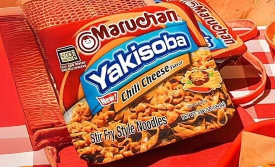 Maruchan Yakisoba Chili Cheese Ramen Noodles 8-Count Only $7.49 on Amazon