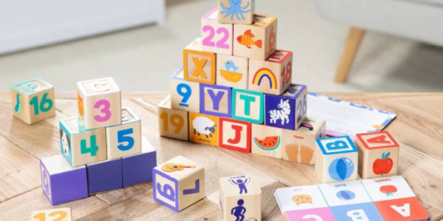 Melissa & Doug Toys Sale on Target.com | Ms. Rachel Blocks Only $20.99