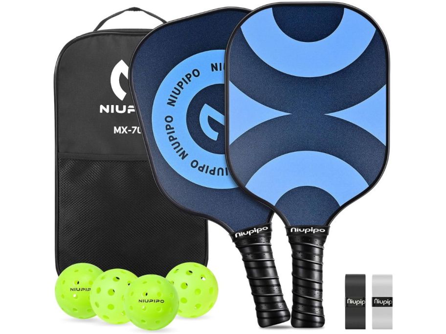 Stock image of niupipo Pickleball Paddles Set 