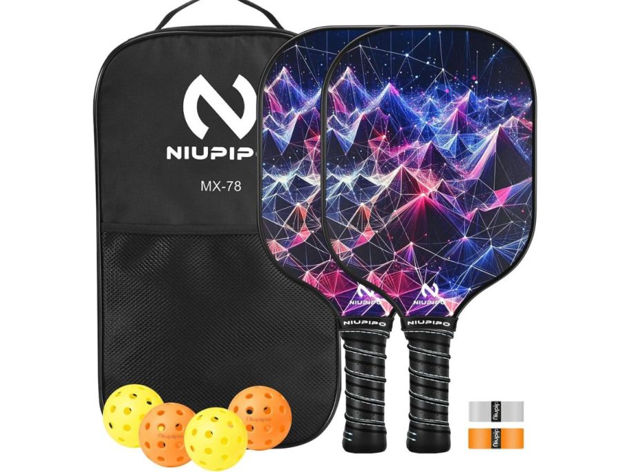 Stock image of niupipo Pickleball Paddles Set