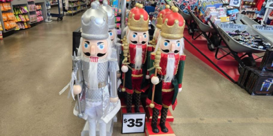 The HUGE Christmas Nutcrackers Are Back at Five Below