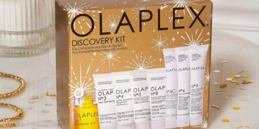 Olaplex 8-Piece Holiday Discovery Kit Just $35 Shipped on Ulta.com ($72 Value) | Includes Full-Size Bonding Oil