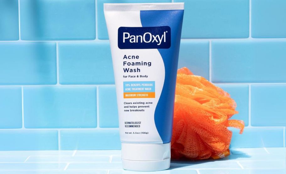 PanOxyl Acne Foaming Wash for Face & Body Only $6.31 Shipped on Amazon – Lowest Price!