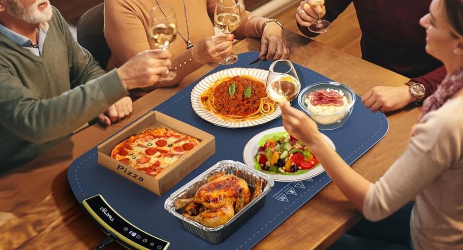 Electric Warming Tray Just $45.49 Shipped on Amazon | Keeps Food Hot for 6 Hours!