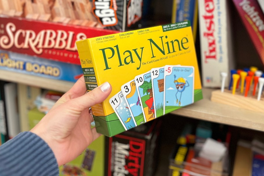 Play Nine Card Game Only $15 on Amazon (Easy Gift Idea)