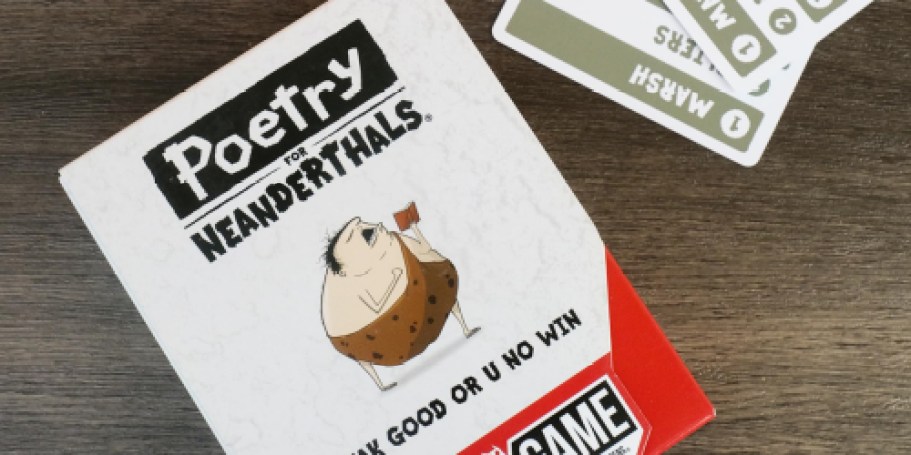 Poetry for Neanderthals Grab & Game Just $9.99 on Amazon (Get the Travel Version of This Highly-Rated Game!)