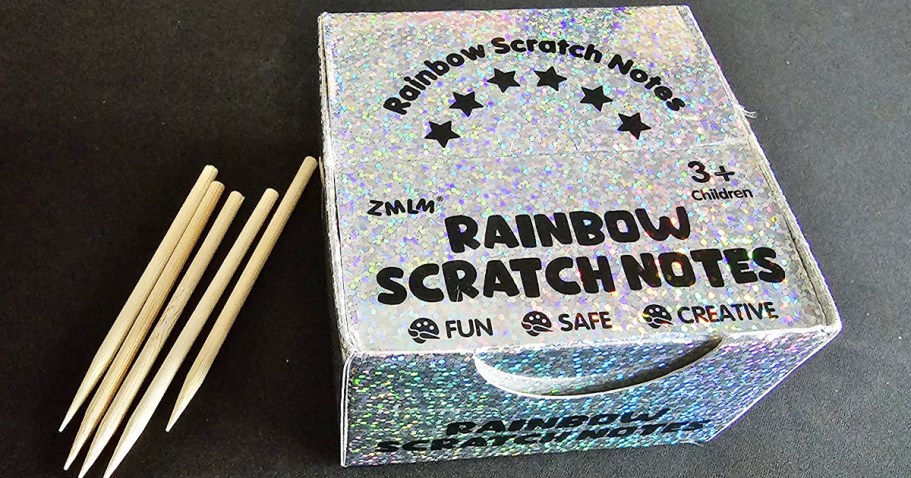 Scratch Art Mini Notes Just $4.94 Shipped on Amazon (Fun Gift Idea)