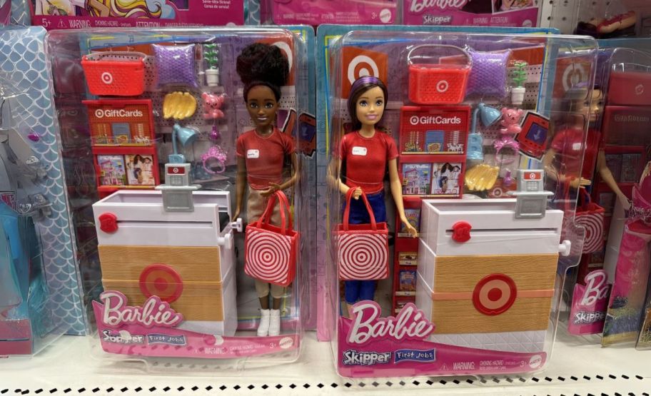 two target skipper dolls on a toy aisle