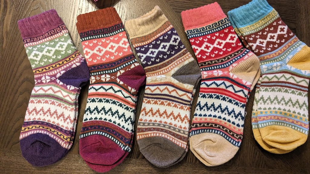 Women’s Wool Blend Socks 5-Pack Just $5.99 on Amazon (Stash Away in the Gift Closet!)