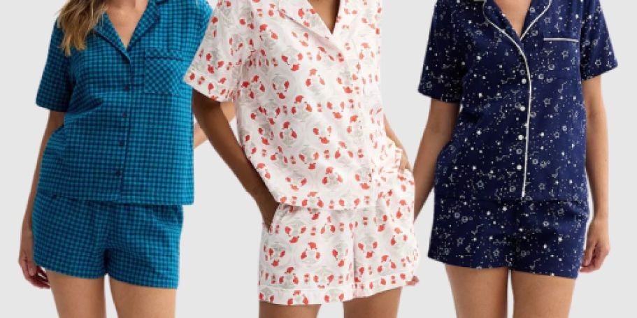 Up to 60% Off Kohl’s Women’s Pajamas | Cute 2-Piece Sets from $10.49