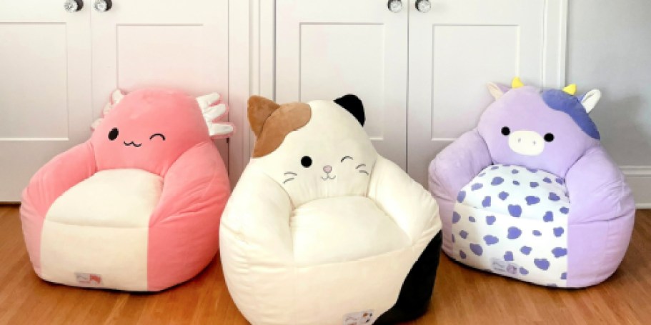 Squishmallows Bean Bag Chairs Just $49.97 Shipped on Walmart.com