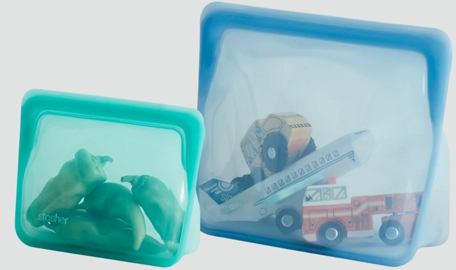 small and mid size stand up stasshert bags