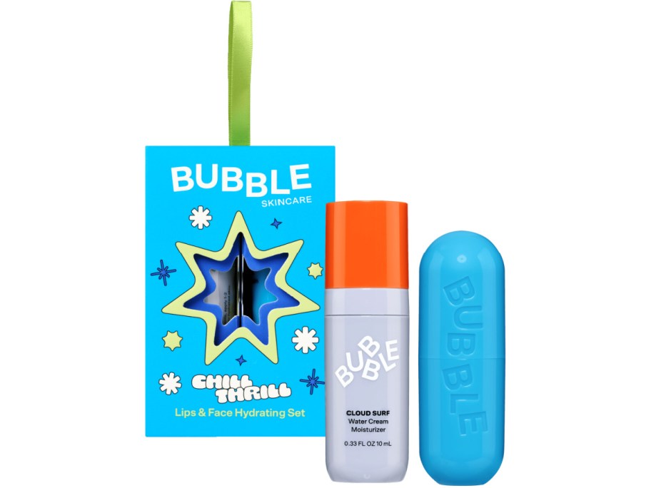 stock image of Bubble Skincare Chill Thrill Holiday Gift Set  