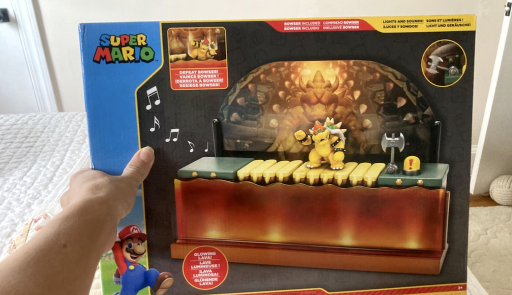 Super Mario Deluxe Bowser Battle Playset Just $16.87 on Amazon (Reg. $45)