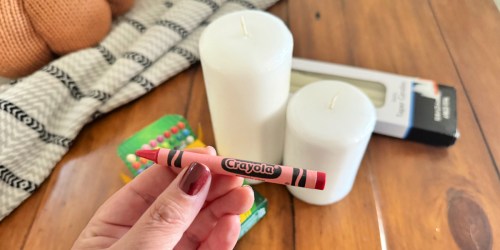 Make Spooky DIY Bloody Candles by Melting Red Crayons!